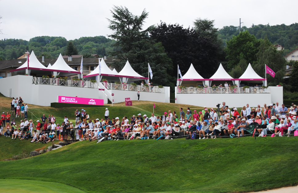 Evian_Championship_2019_spectateurs Majeurs de golf féminin 2019 Evian Resort Golf Club