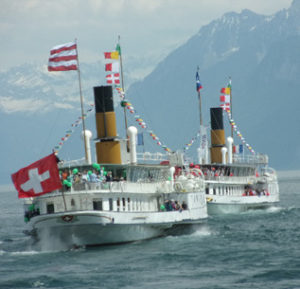Parade Navale: bateaux Simplon et Suisse