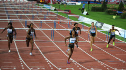 Kendra Harrison - Clélia Rard-Reuse (100m haie)
