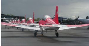 Pilatus PC7 Team Swiss Air Force 