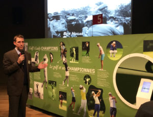 Musee Olympique exposition Golf