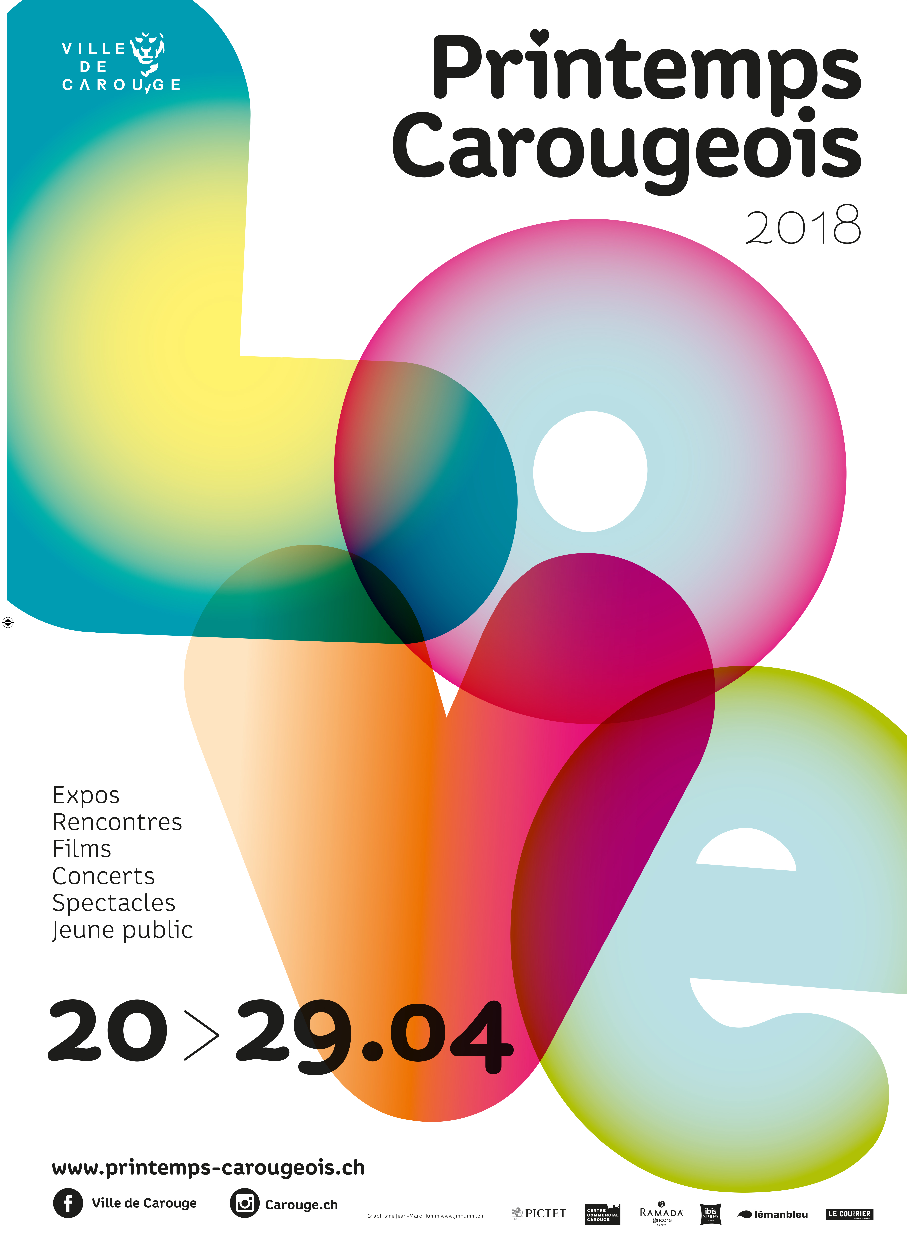 affiche Printemps Carougeois 2018