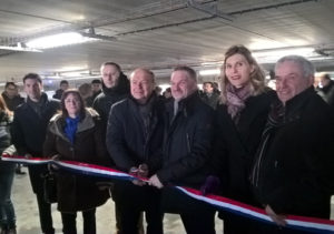 Inauguration Parking mutualisé ZAC Etoile gare Annemasse SAGS 13 décembre 2019