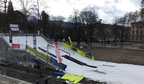 ski et snowboard Freestyle Genève Parc des Bastions 2019