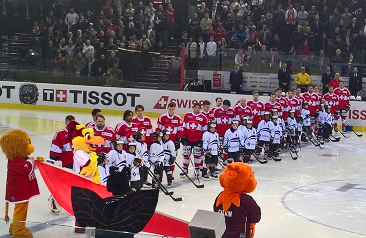 Hockey sur glace Suisse France les Vernets Genève 27 avril 2019