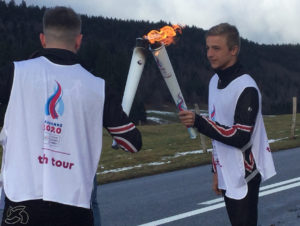 flamme olympique Lausanne 2020 relais Vallée de Joux