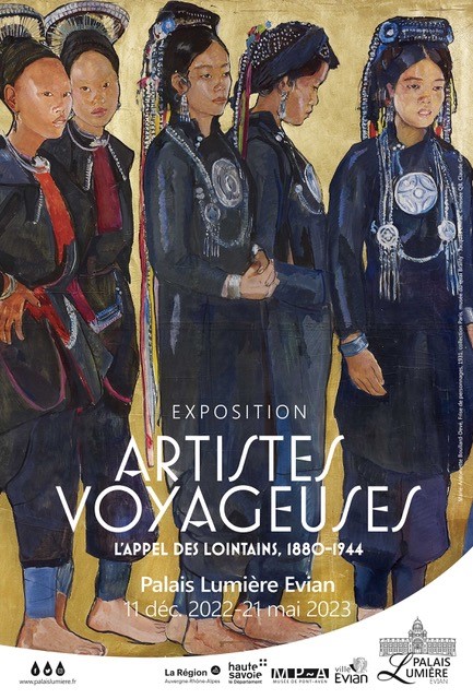 Evian_Palais_Lumiere_Artistes_voyageuses_1880_1944_expositions_temporaire_Affiche