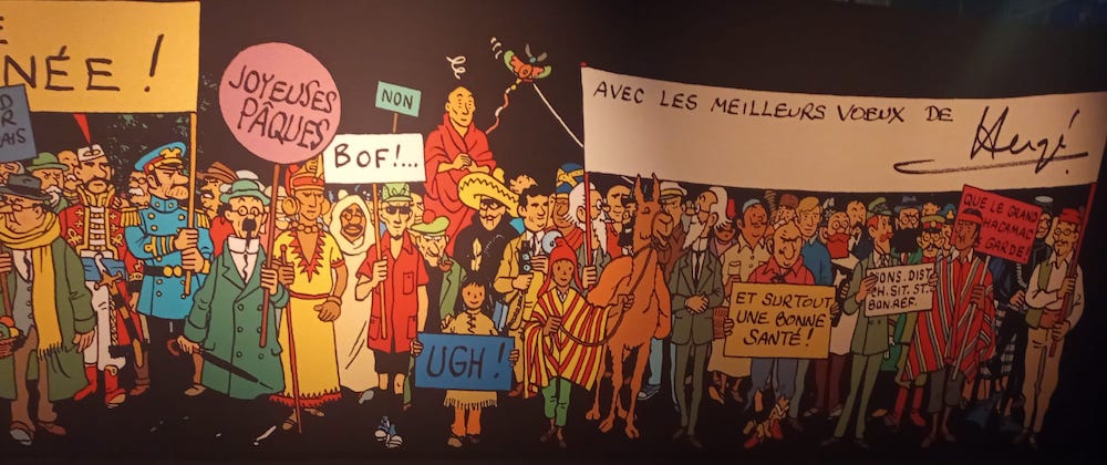 Tintin, l'aventure immersive » à Lausanne