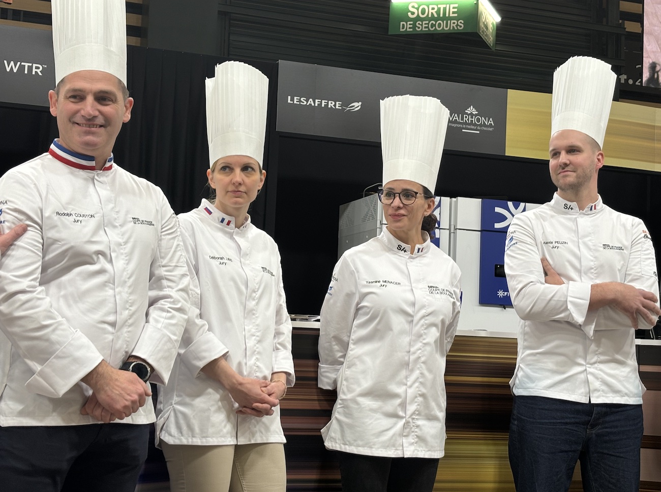 Lyon_Eurexpo_Sirha_2025_salon_international_restauration_hotellerie_alimentation_Coupe_Monde_Patisserie_concours_Jury_chef_Rodolphe_Couston_Yasmine_Menacer_Alexie_Peuzin
