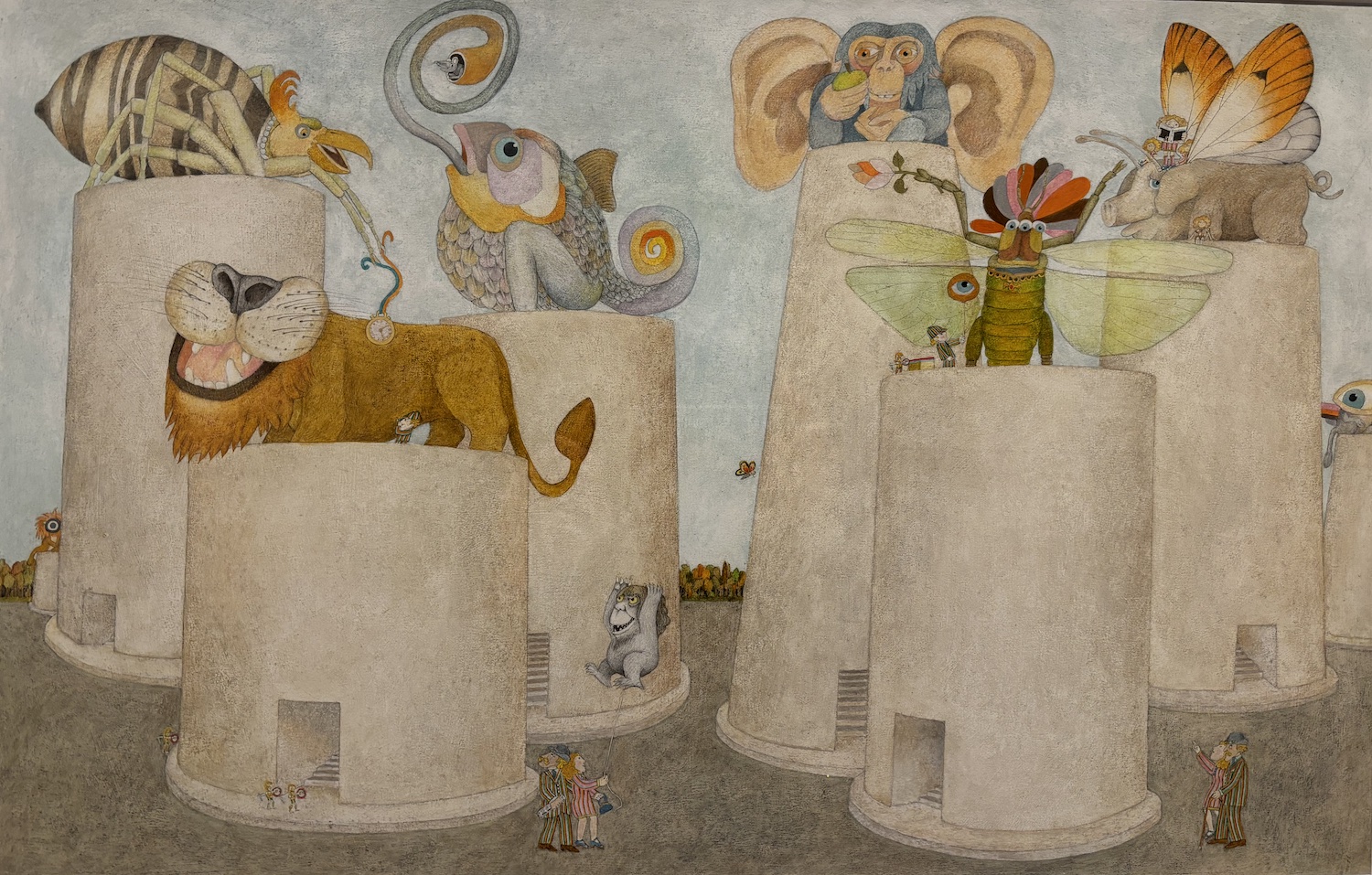 Lausanne_Espace_Arlaud_Etienne_Delessert_Illuminateur_exposition_2025_bestaire_imaginaire