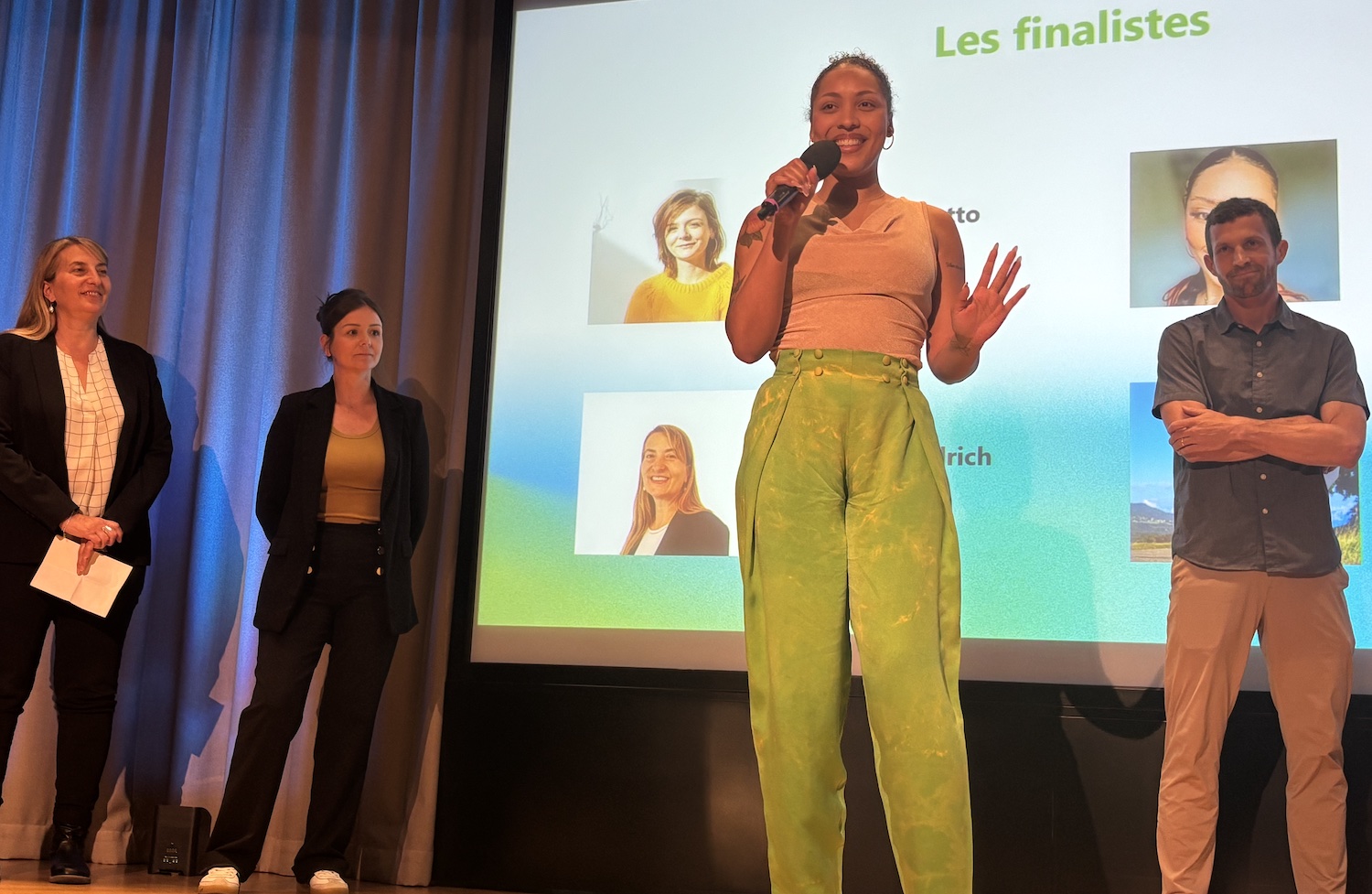 Geneve_FER_Federation_Entreprises_romandes_Prix_iddea_Soiree_ouverture_2025_Finalistes_Sophie Lionetto Les Estimes - Laura Faehndrich - Ambre Boccard Yo-yo_Eclat_Swiss _Yannick Krijnen_Roaz