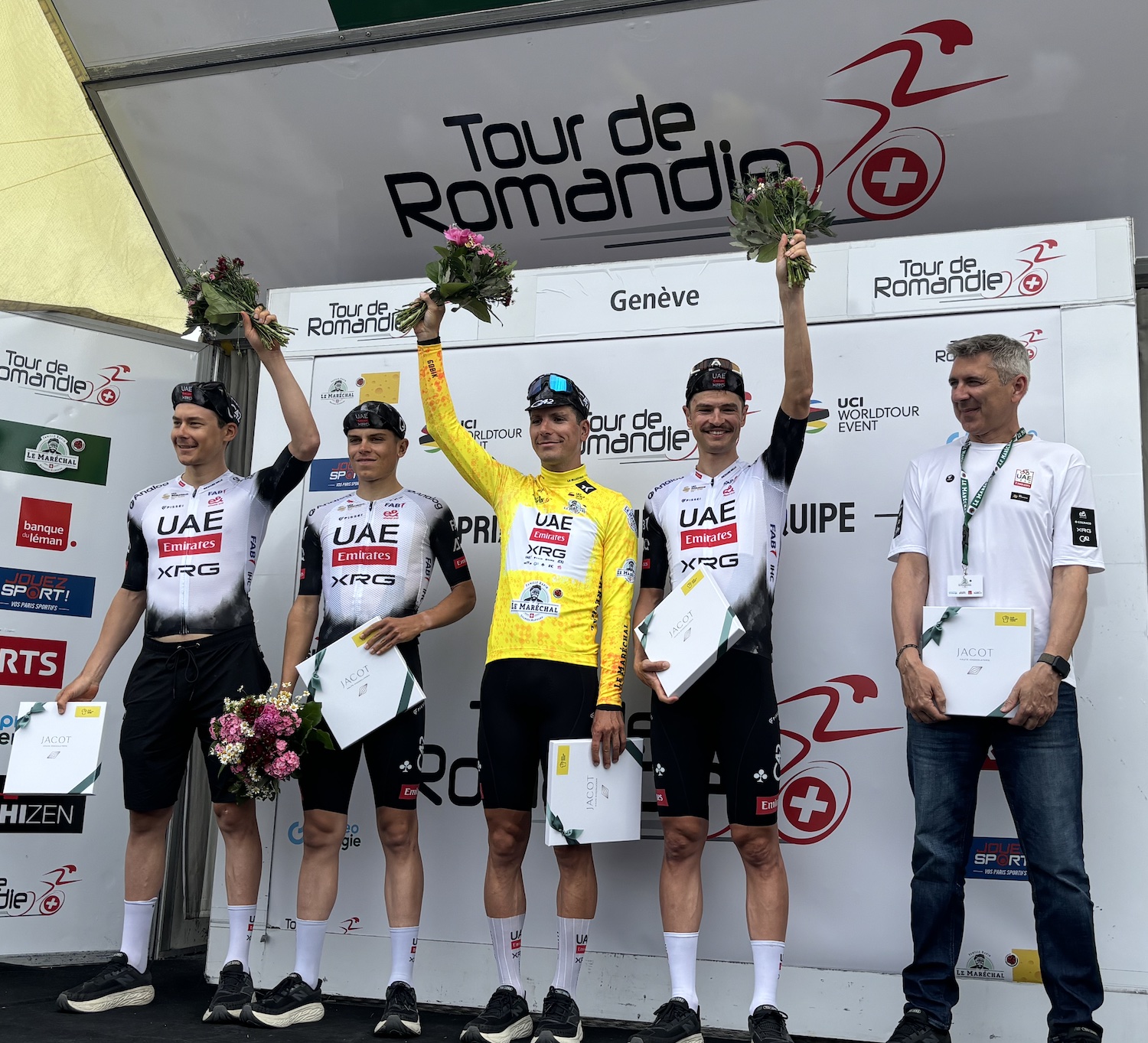 Geneve_Tour_Romandie_2025_UAE_Team_Emirates_Goncalves_Almeida_Vine_Jay_Alves_Oliveira_Grossschartner_Torres