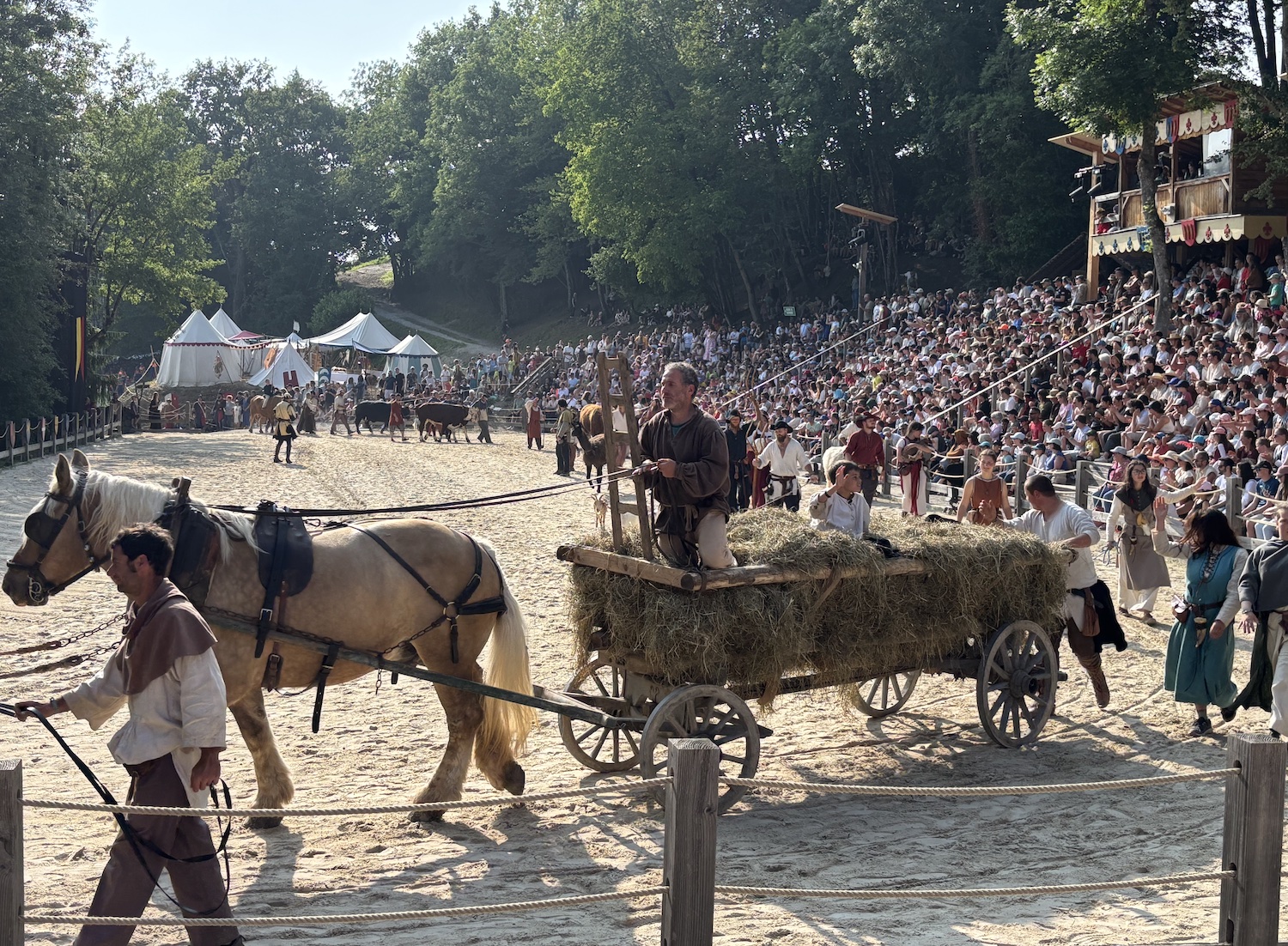 Andilly_Esplanade_Joutes_Petit_Pays_Amphitheatre_Grandes_Medievales_2025_cortege_final_chariot_cheval