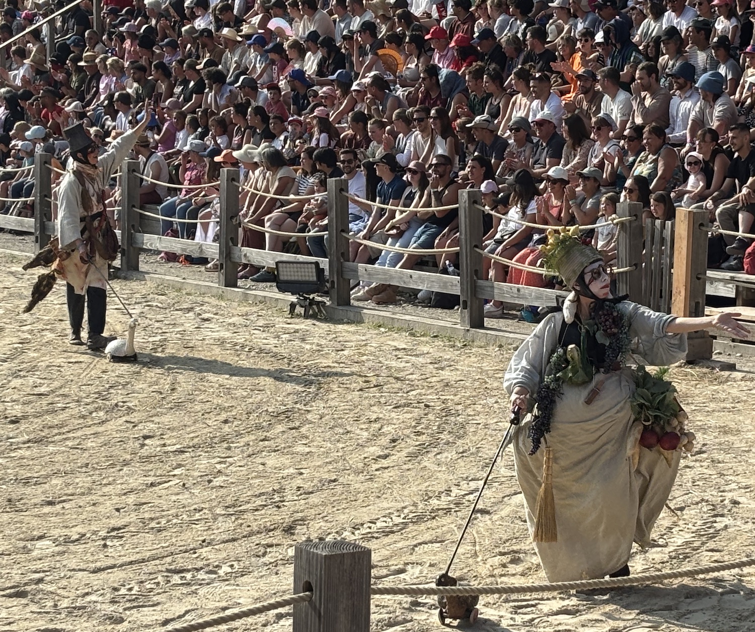 Andilly_Esplanade_Joutes_Petit_Pays_Amphitheatre_Grandes_Medievales_2025_cortege_final_clown