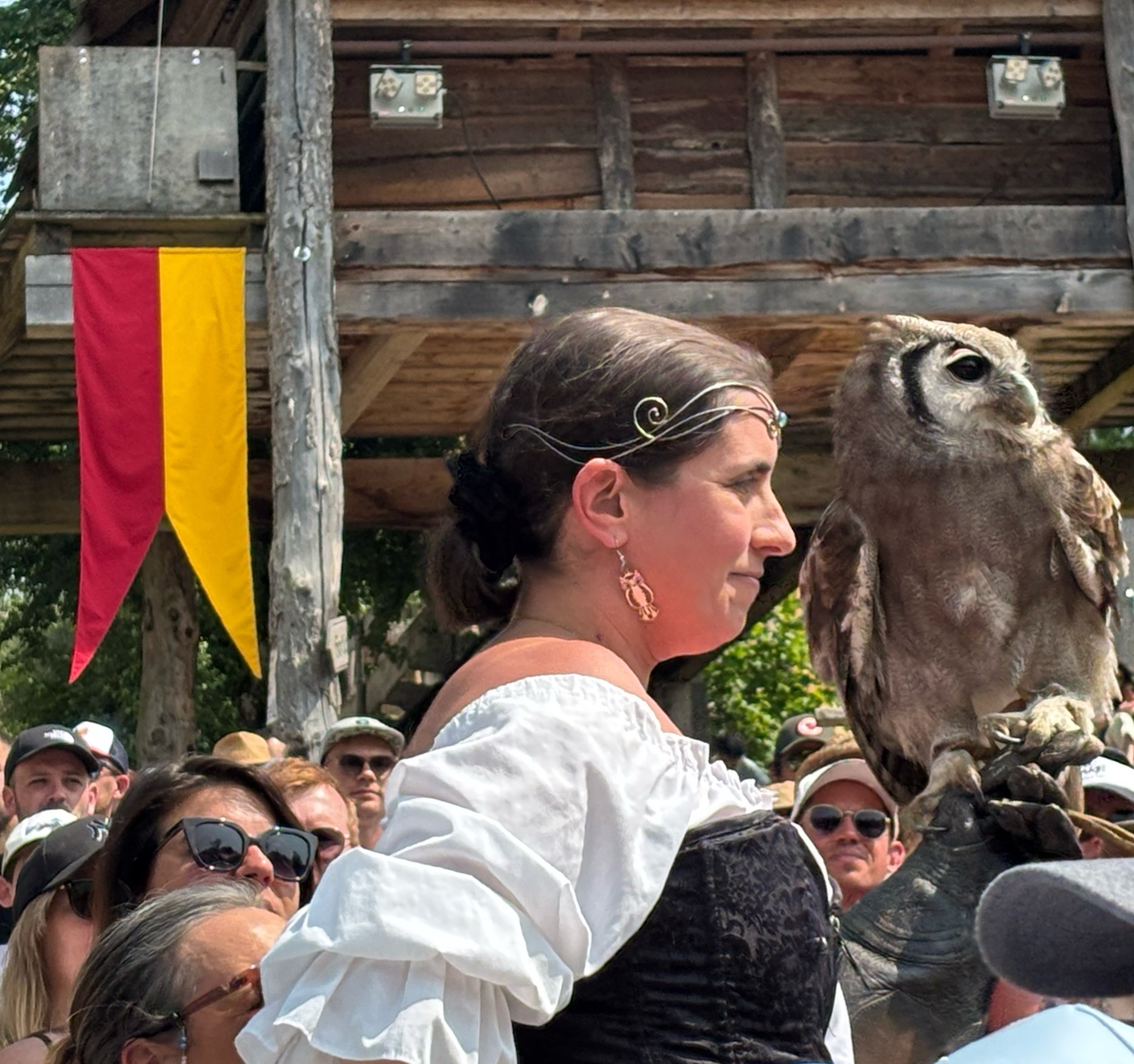 Andilly_foret_Petit_Pays_Amphitheatre_Grandes_Medievales_2025_Aigle_Leman_hibou