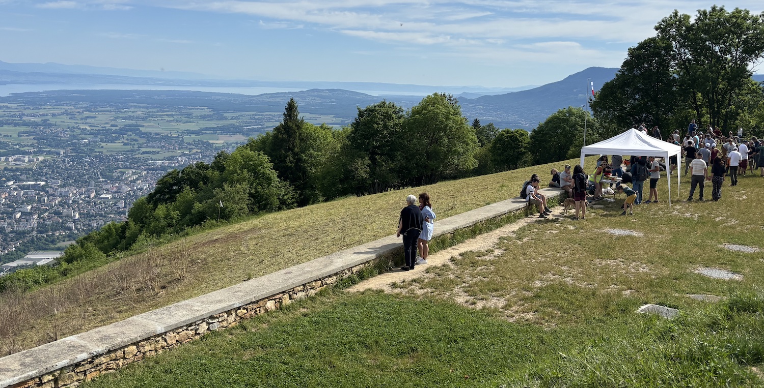 Saleve_gare_arrivee_telepherique_aire_decollage_vol_libre_Inauguration_air_decollage_Alexandre_Gamet