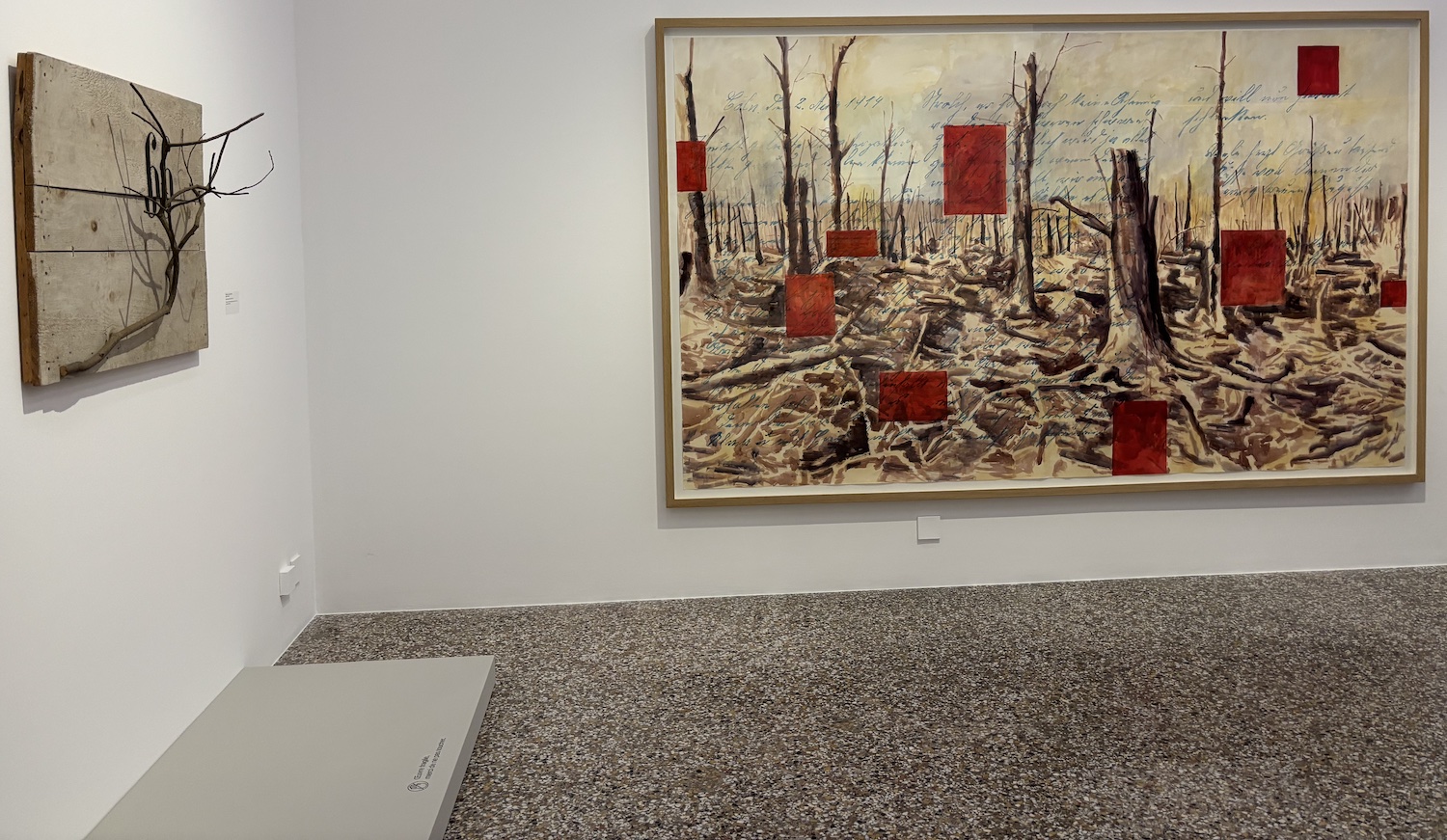Vevey_Musee_Jenisch_exposition_2025_Thierry Barbier-Mueller_collectionneur_conversation_sans_mots_arbre_branche_tronc