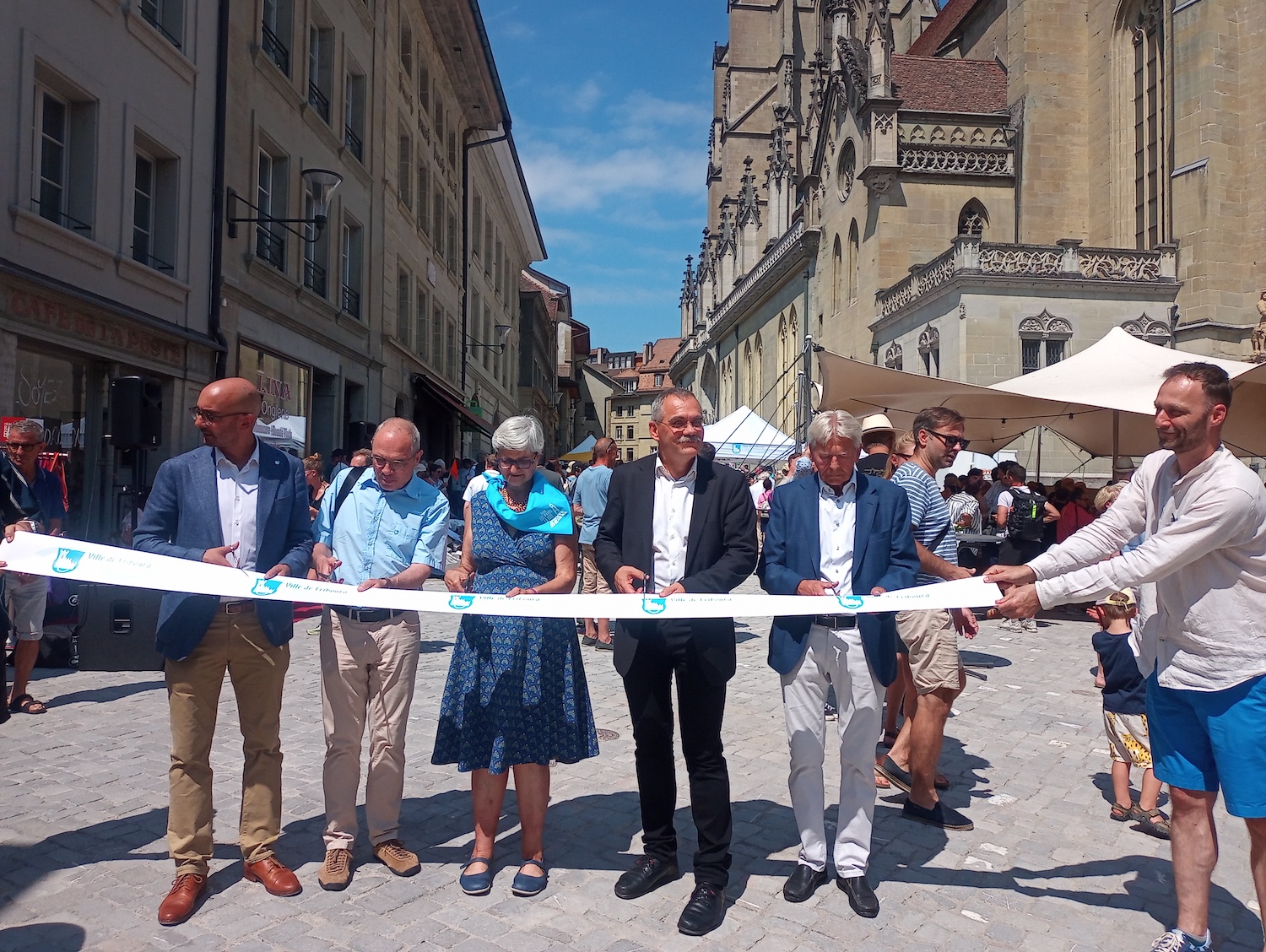 Fribourg_Inauguration_Bourg_Fete_sur_les_paves_2025_Thierry_Steiert_syndic