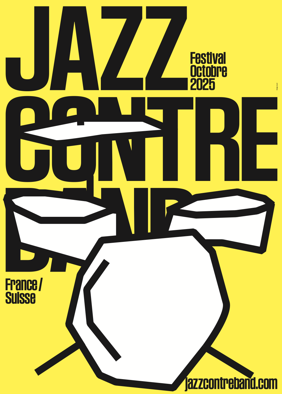 France_Suisse_Jazz_Contre_Band_festival_octobre_2025_affiche