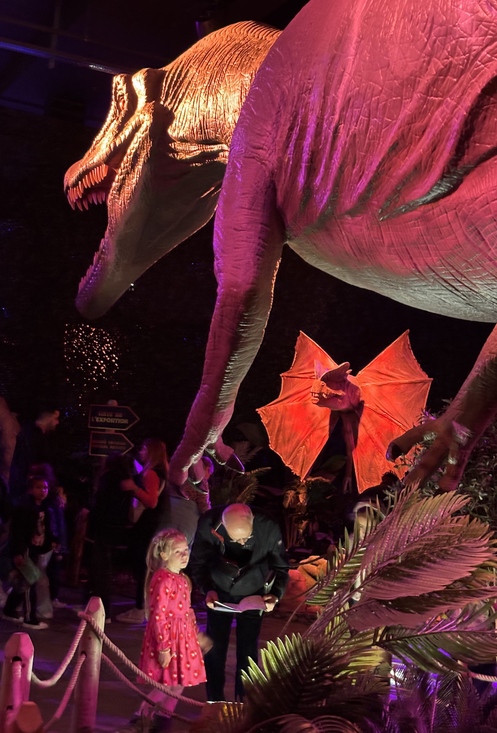Lausanne_Beaulieu_Exposition_Grandeur_nature_2025_Dinos_alive_Tyrannosaurus_rex_Dilophosaurus1